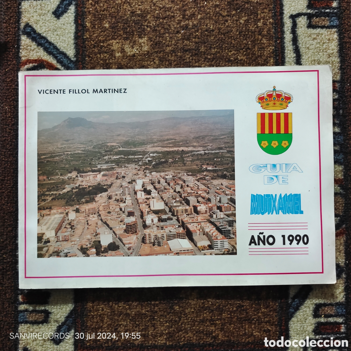 Livres d'occasion: GU&Iacute;A DE MUTXAMEL, A&Ntilde;O 1990 (VICENTE FILLOL MART&Iacute;NEZ)