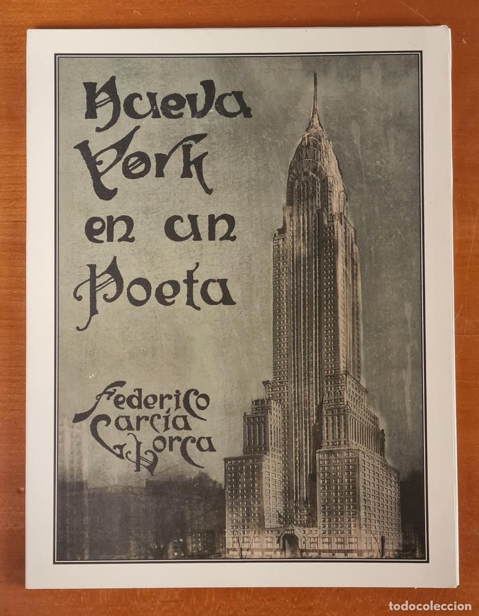 Libros de segunda mano: Nueva York en un Poeta Federico Garc&iacute;a Lorca - Gu&iacute;a Plano Desplegable Manhattan Viaje