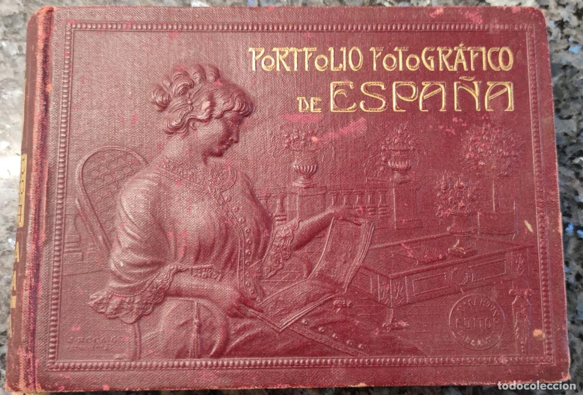 Libros de segunda mano: Portafolio Fotogr&aacute;fico de Espa&ntilde;a. Libro antiguo sobre la provincia andaluza de Sevilla