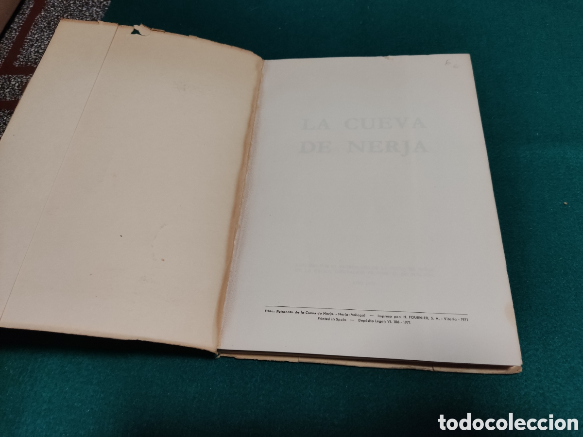 Libros de segunda mano: Libro La cueva de Nerja 1971 - Foto 2