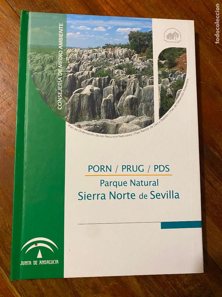 Libros de segunda mano: Parque natural Sierra Norte Sevilla. Porn Prug Pds. Junta Andaluc&iacute;a. Medio ambiente.
