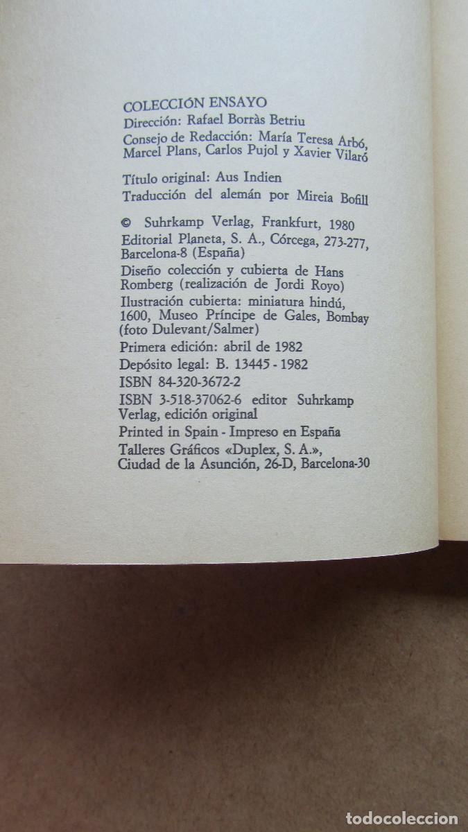 Libros de segunda mano: Desde la India Hermann Hesse - Foto 4