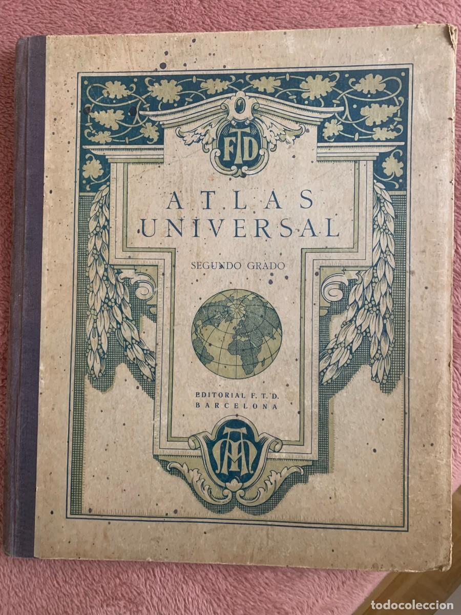 Libros de segunda mano: Atlas Universal (1924) - Foto 1