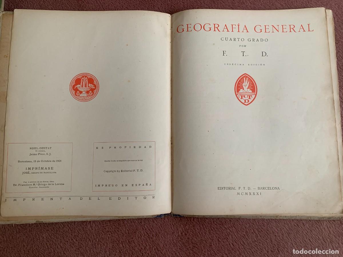Libros de segunda mano: Geograf&iacute;a (Cuarto grado) - Foto 4