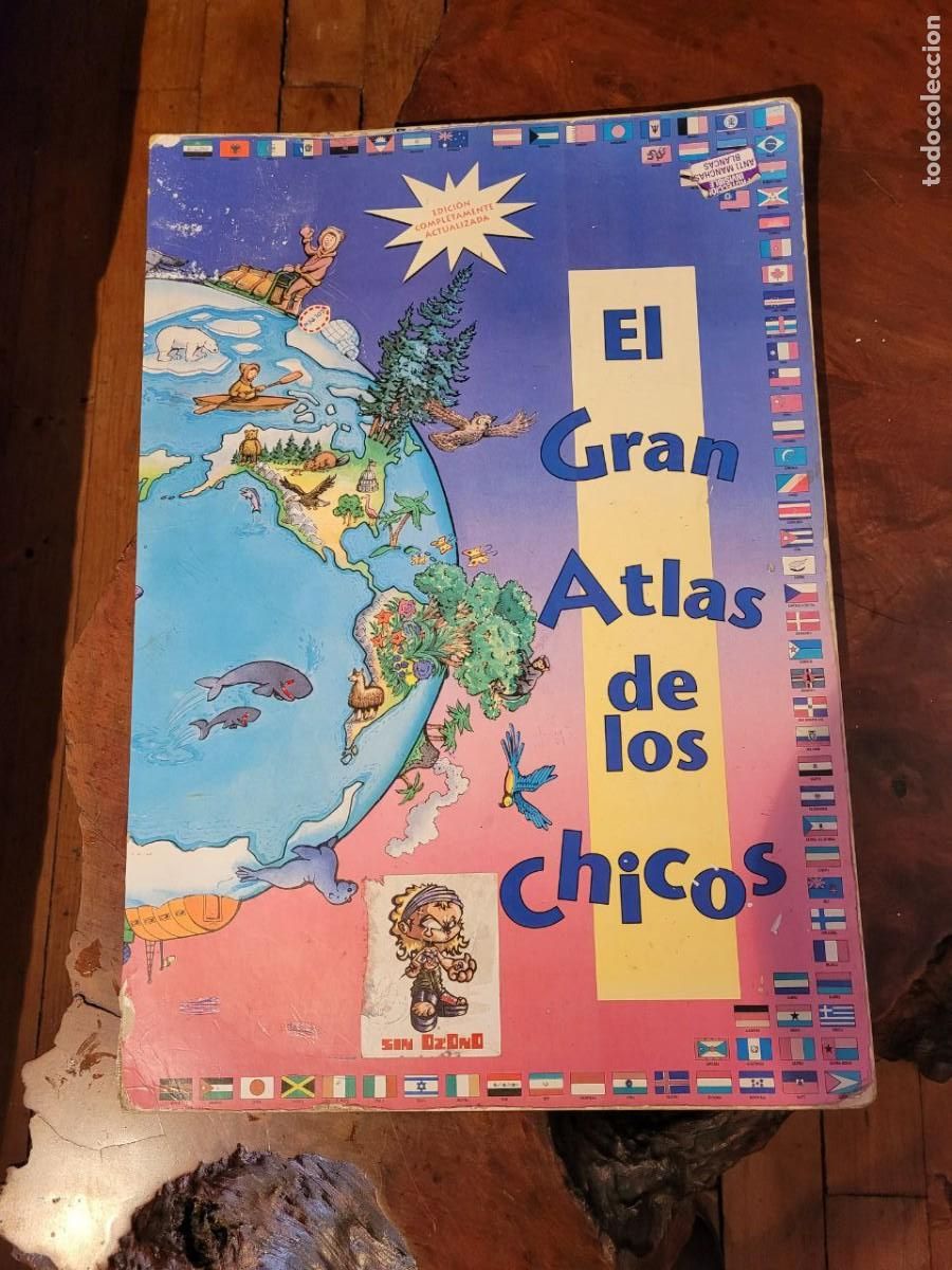 Libros de segunda mano: EL GRAN ATLAS DE LOS CHICOS 40X58 CM