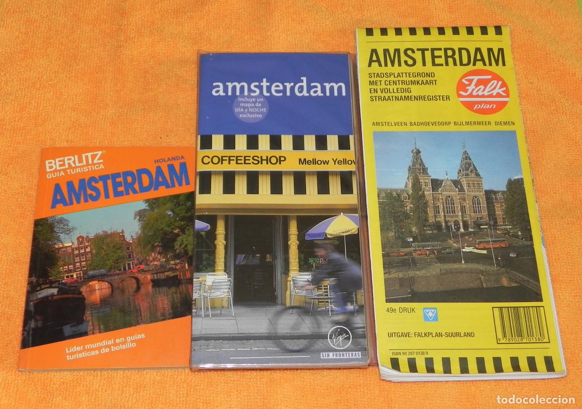 Gebrauchte B&uuml;cher: Gu&iacute;a mas Mapa de Visitas Noche y D&iacute;a Exclusivo, En Espa&ntilde;ol y Mapa Callejero de Amsterdam, ver fotos