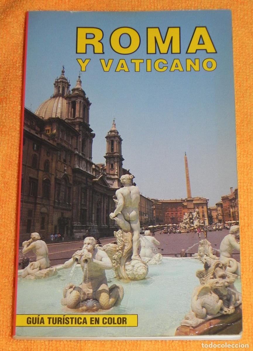 Libros de segunda mano: Gu&iacute;a Tur&iacute;stica en Color de Roma y el Vaticano - En Espa&ntilde;ol - Ver otra foto.