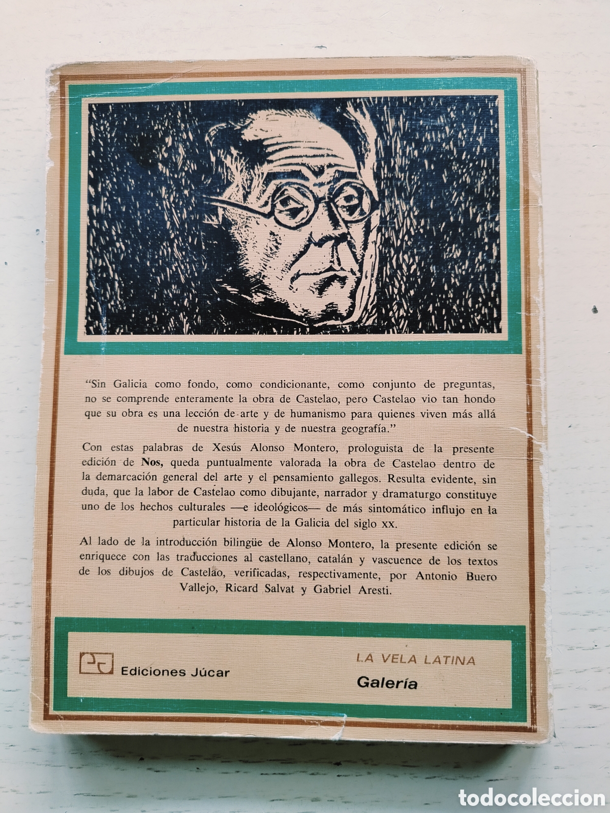 Libros de segunda mano: N&oacute;s, Libro Castelao 1974 - Foto 2