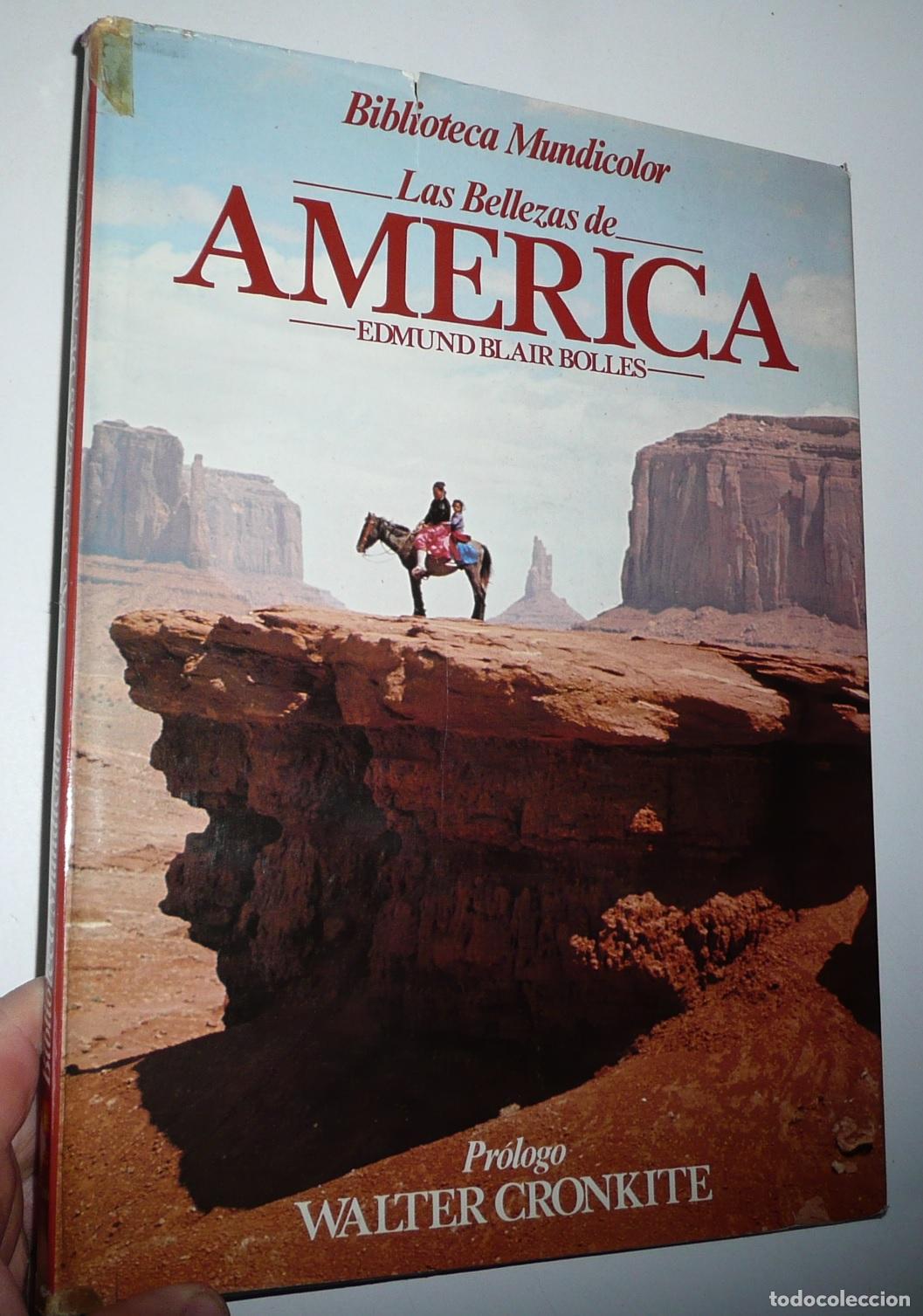 Livros em segunda m&atilde;o: Las Bellezas de Am&eacute;rica - Edmund Blair Bolles (Biblioteca Mundicolor Iberia, 1983)