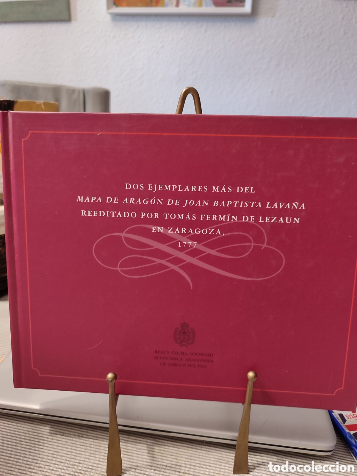 Libros de segunda mano: DOS EJEMPLARES M&Aacute;S DEL MAPA DE ARAG&Oacute;N DE JOAN BAPTISTA LAVA&Ntilde;A REEDITADO POR TOM&Aacute;S FERM&Iacute;N DE LEZAUN..