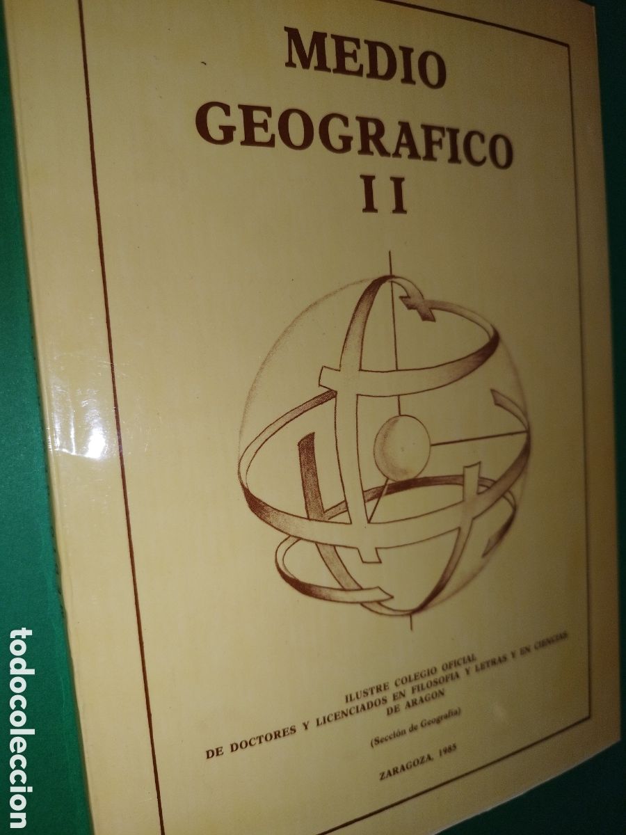 Libri di seconda mano: MEDIO GEOGRAFICO II ZARAGOZA 1985