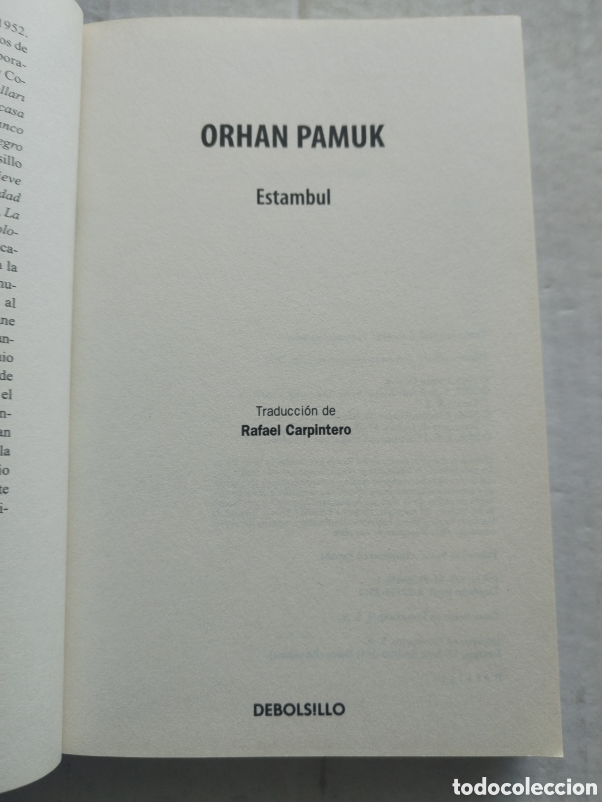 Libros de segunda mano: ESTAMBUL/ORHAN PAMUK - Foto 2