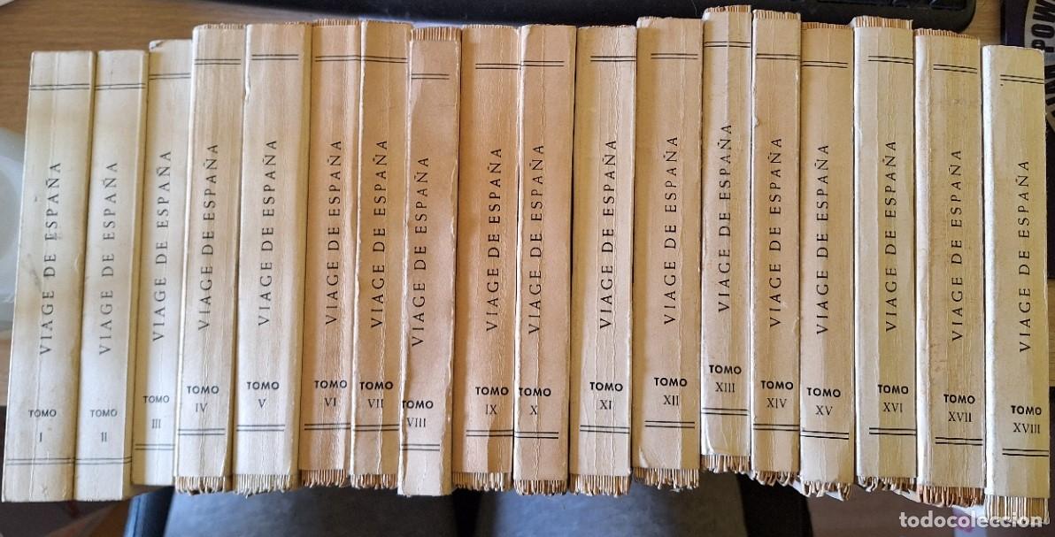 Libri di seconda mano: VIAGE DE ESPA&Ntilde;A, EN QUE SE DA NOTICIA DE LAS COSAS MAS APRECIABLES, Y DIGNAS DE SABERSE, QUE HAY EN