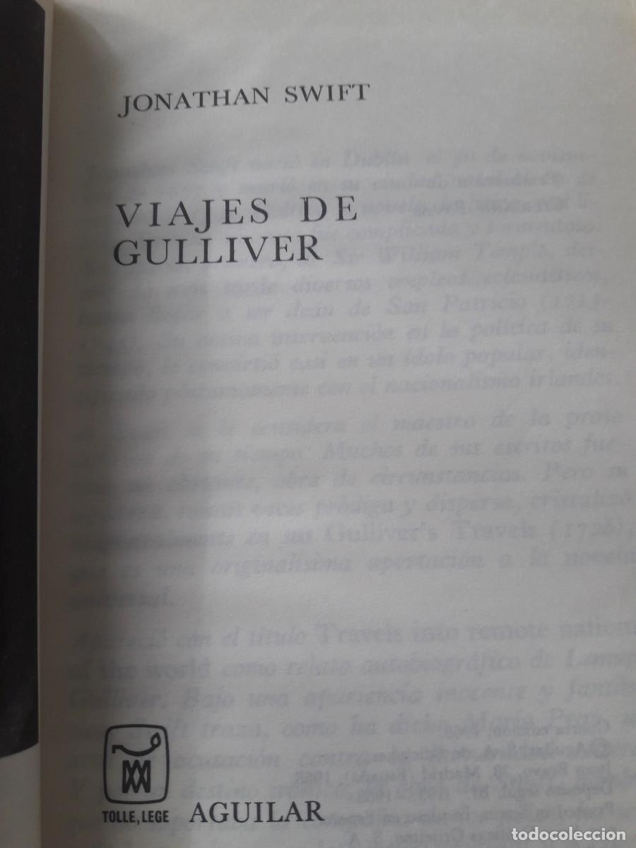Libros de segunda mano: viajes de Gulliver Jonathan Swift - Foto 2