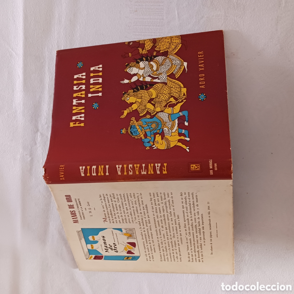 Libros de segunda mano: Fantas&iacute;a India de Andro Xavier - Foto 2