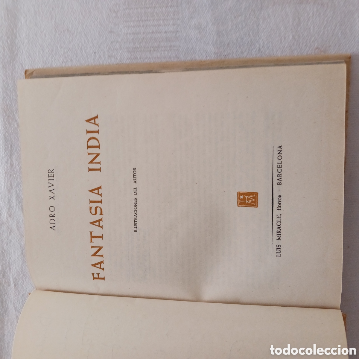 Libros de segunda mano: Fantas&iacute;a India de Andro Xavier - Foto 6