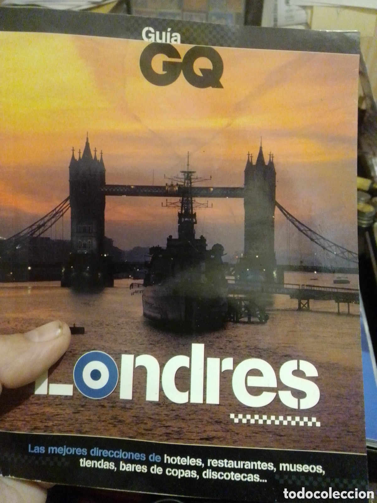 Libros de segunda mano: Gu&iacute;a GQ Londres .........
