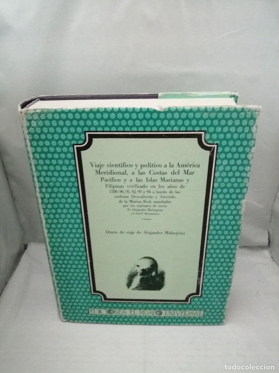 Libri di seconda mano: Diario de viaje de Alejandro Malaspina (Primera edici&oacute;n con tirada de 1000 ejemplares, tapa dura)