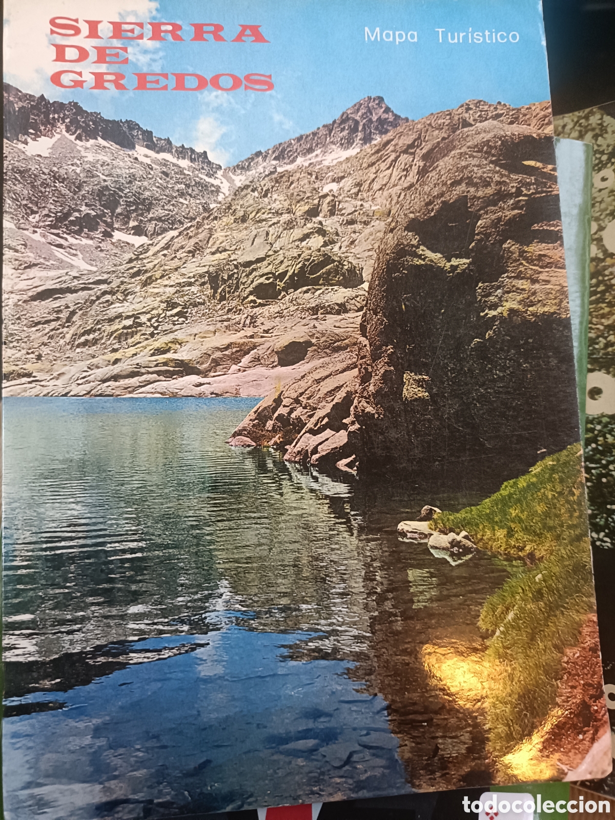 Libros de segunda mano: Sierra de Gredos mapa tur&iacute;stico