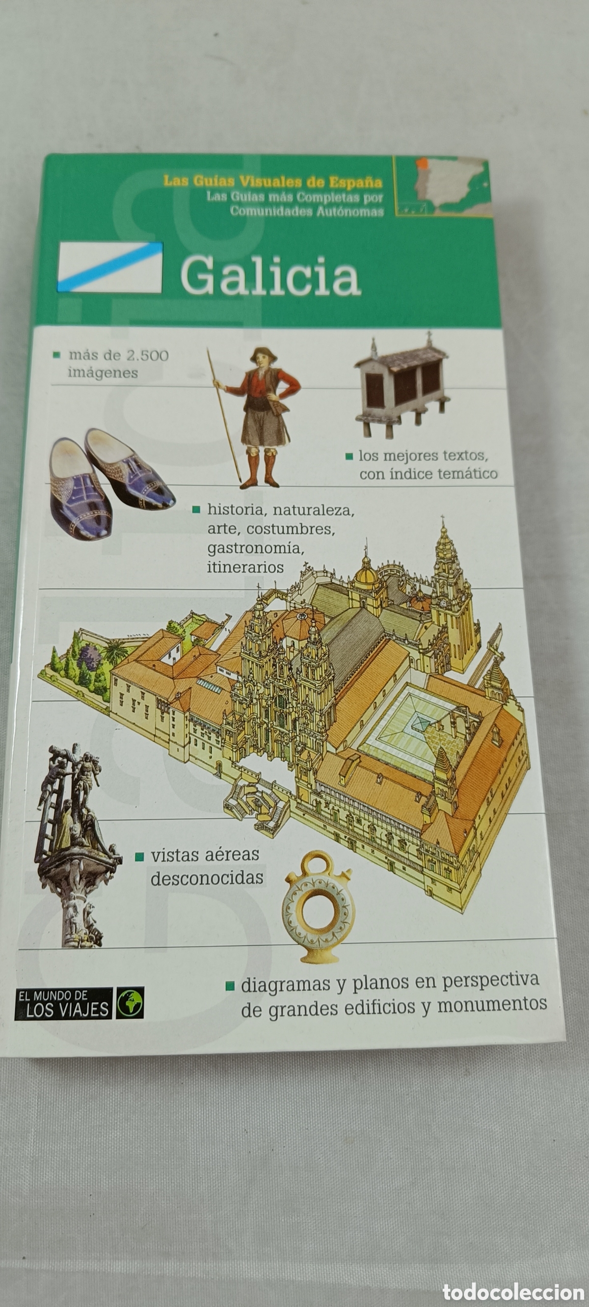 Libri di seconda mano: LAS GU&Iacute;AS VISUALES DE ESPA&Ntilde;A N&ordm; 3 GALICIA. EL MUNDO DE LOS VIAJES.