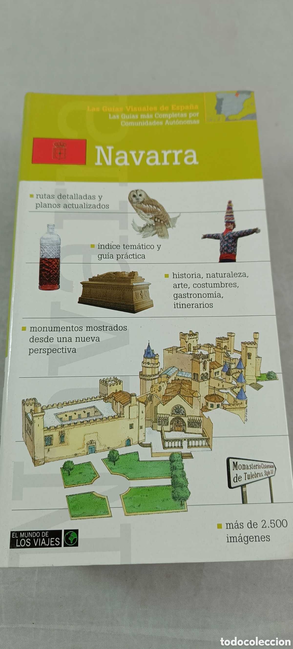 Libri di seconda mano: LAS GU&Iacute;AS VISUALES DE ESPA&Ntilde;A N&ordm; 6 NAVARRA. EL MUNDO DE LOS VIAJES.