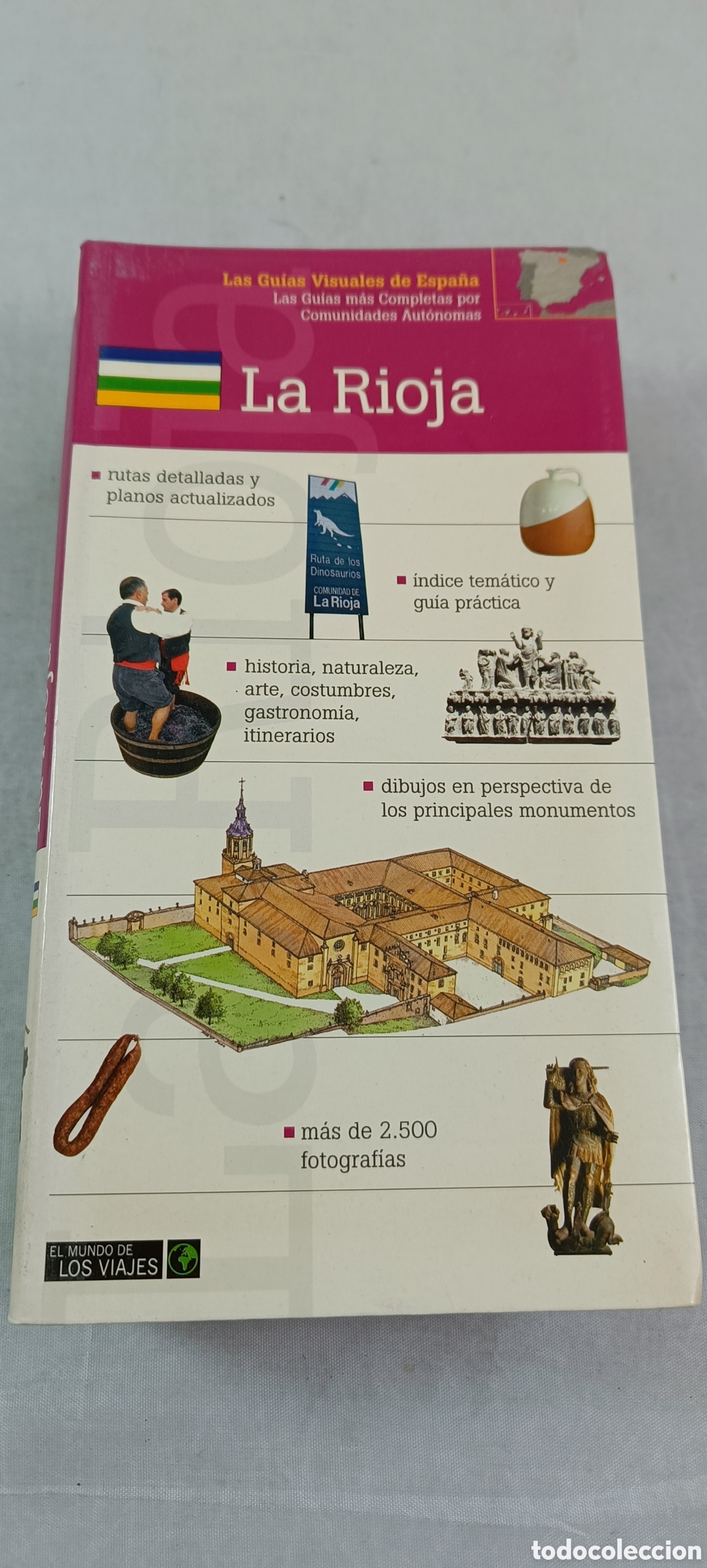 Libri di seconda mano: LAS GU&Iacute;AS VISUALES DE ESPA&Ntilde;A N&ordm; 5 LA RIOJA. EL MUNDO DE LOS VIAJES.