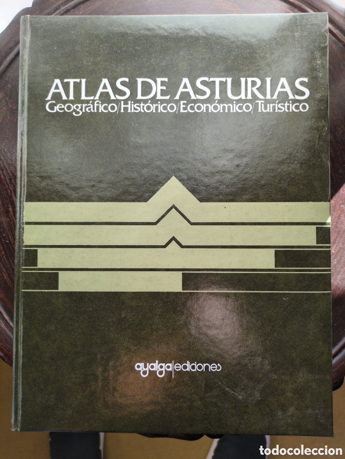 Libros de segunda mano: Atlas de Asturias geogr&aacute;fico hist&oacute;rico econ&oacute;mico tur&iacute;stico 1977