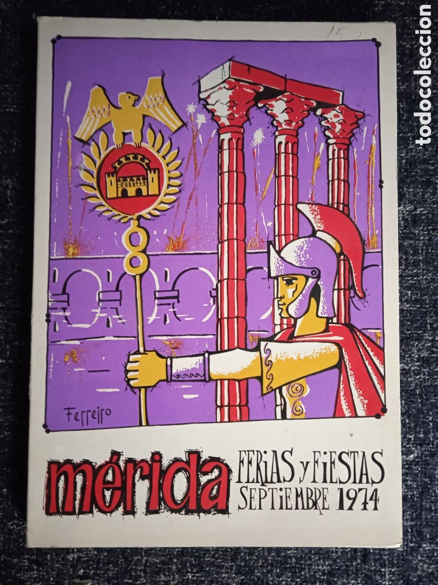 Libri di seconda mano: MERIDA FERIAS Y FIESTAS SEPTIEMBRE 1974