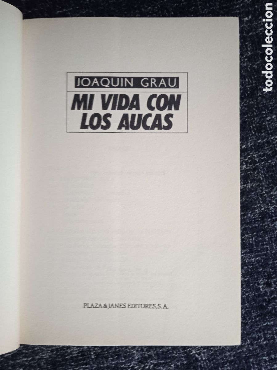 Libros de segunda mano: Mi vida con los Aucas. / Joaqu&iacute;n Grau - Foto 2