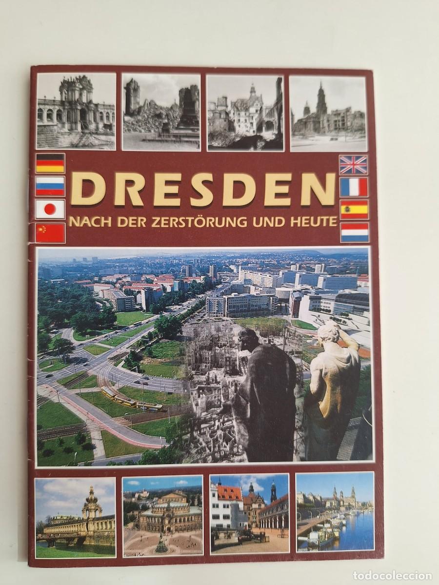 Libros de segunda mano: Folleto Dresde tras la destrucci&oacute;n y hoy Dresden nach der Zerst&ouml;rung und Heute Br&uuml;ck & Sohn