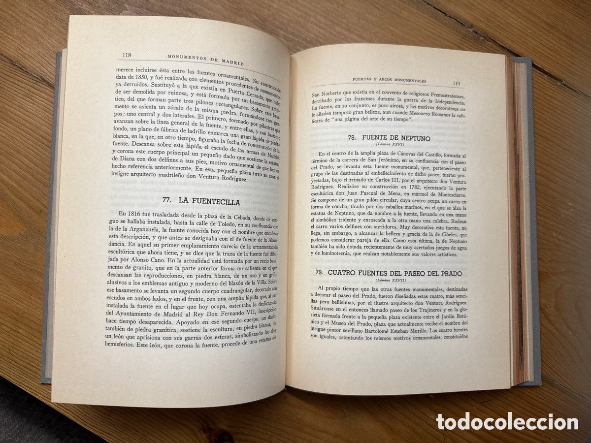 Libros de segunda mano: Monumentos de Madrid. Francisco Baztan. - Foto 2