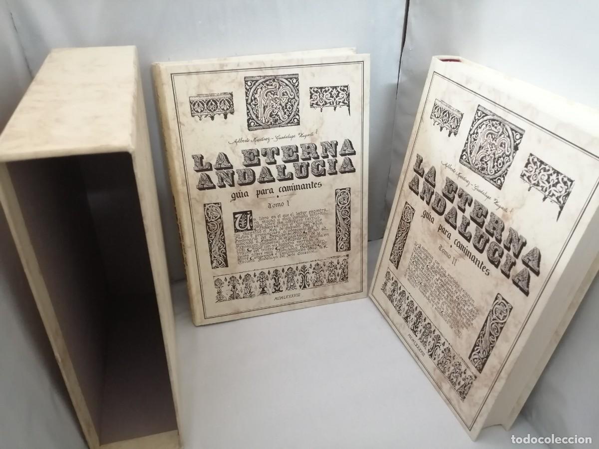 Libri di seconda mano: La Eterna Andaluc&iacute;a: Gu&iacute;a para caminantes, Tomos I y II (1&ordf; edici&oacute;n, tapa dura, Obra en estuche)