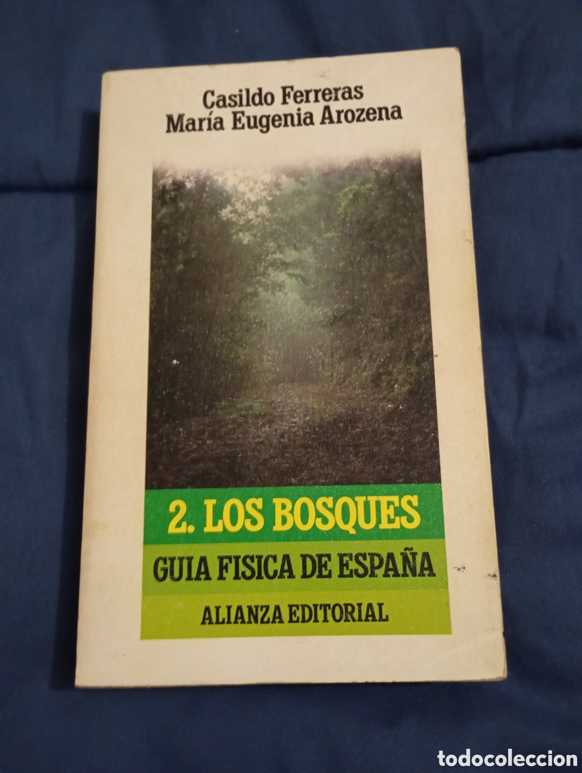 Libros de segunda mano: GUIA F&Iacute;SICA DE ESPA&Ntilde;A. LOS BOSQUES - CASILDO FERRERAS / MARIA EUGENIA AROZENA