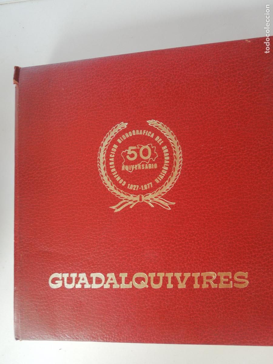 Libri di seconda mano: GUADALQUIVIRES -50 ANIVERSARIO. CONFEDERACION HIDROGRAFICA GUADALQUIVIR- 1977
