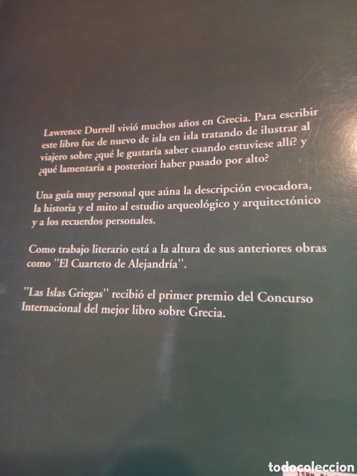 Libros de segunda mano: Las Islas griegas. Lawrence Durrell. - Foto 3