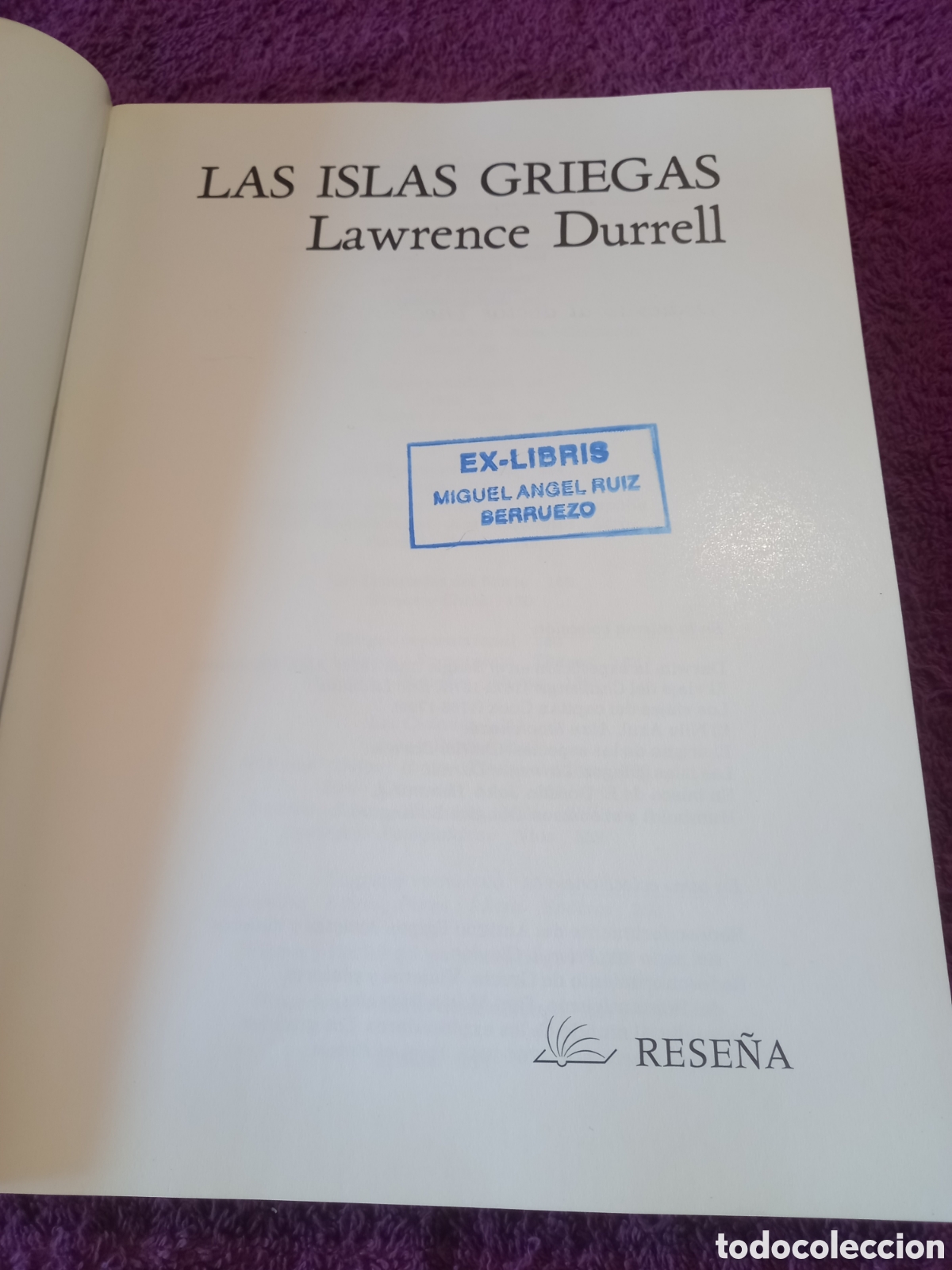 Libros de segunda mano: Las Islas griegas. Lawrence Durrell. - Foto 4