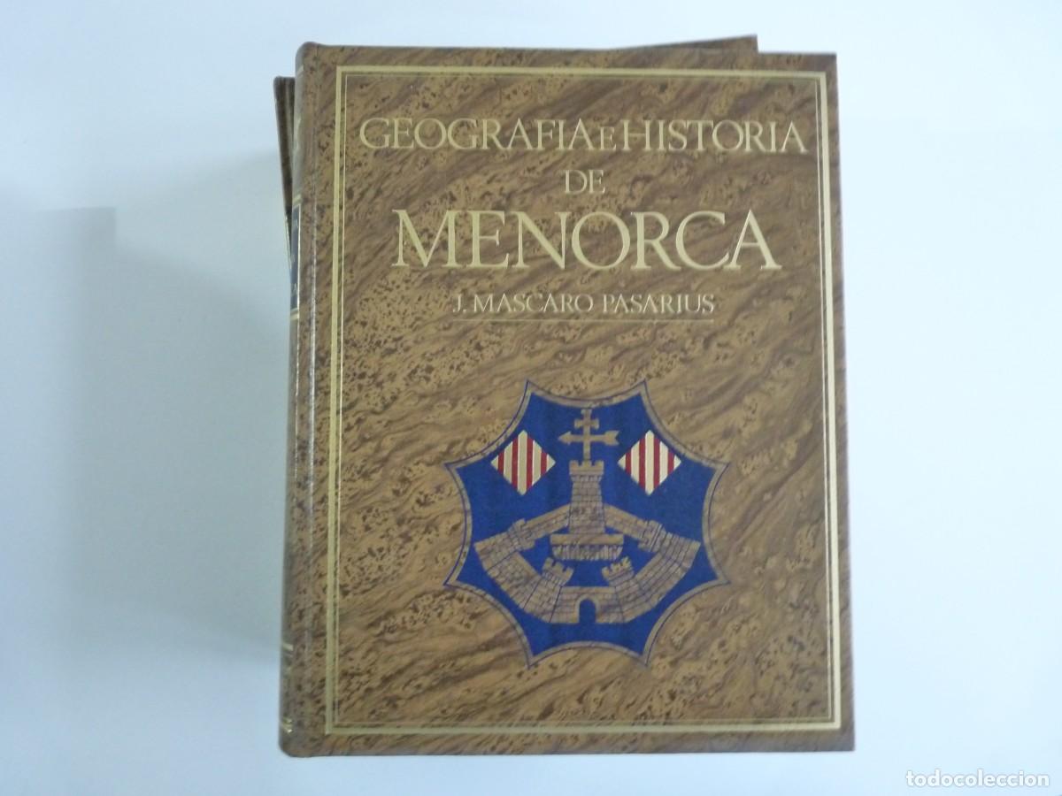 Libri di seconda mano: Geograf&iacute;a e Historia de Menorca J. Mascaro Pasarius 5 Tomos Ref: 6-181