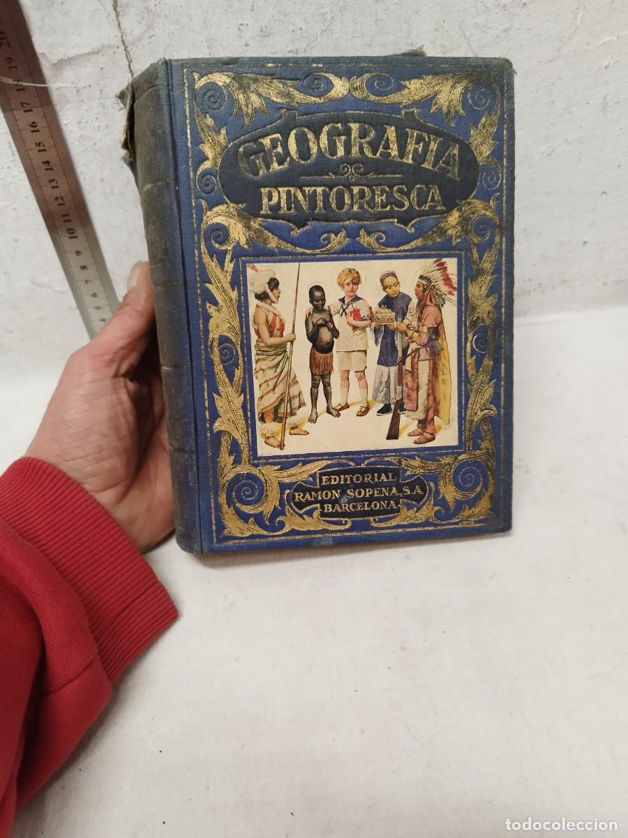 Libros de segunda mano: Antiguo tomo geograf&iacute;a pintoresca, tal cual.