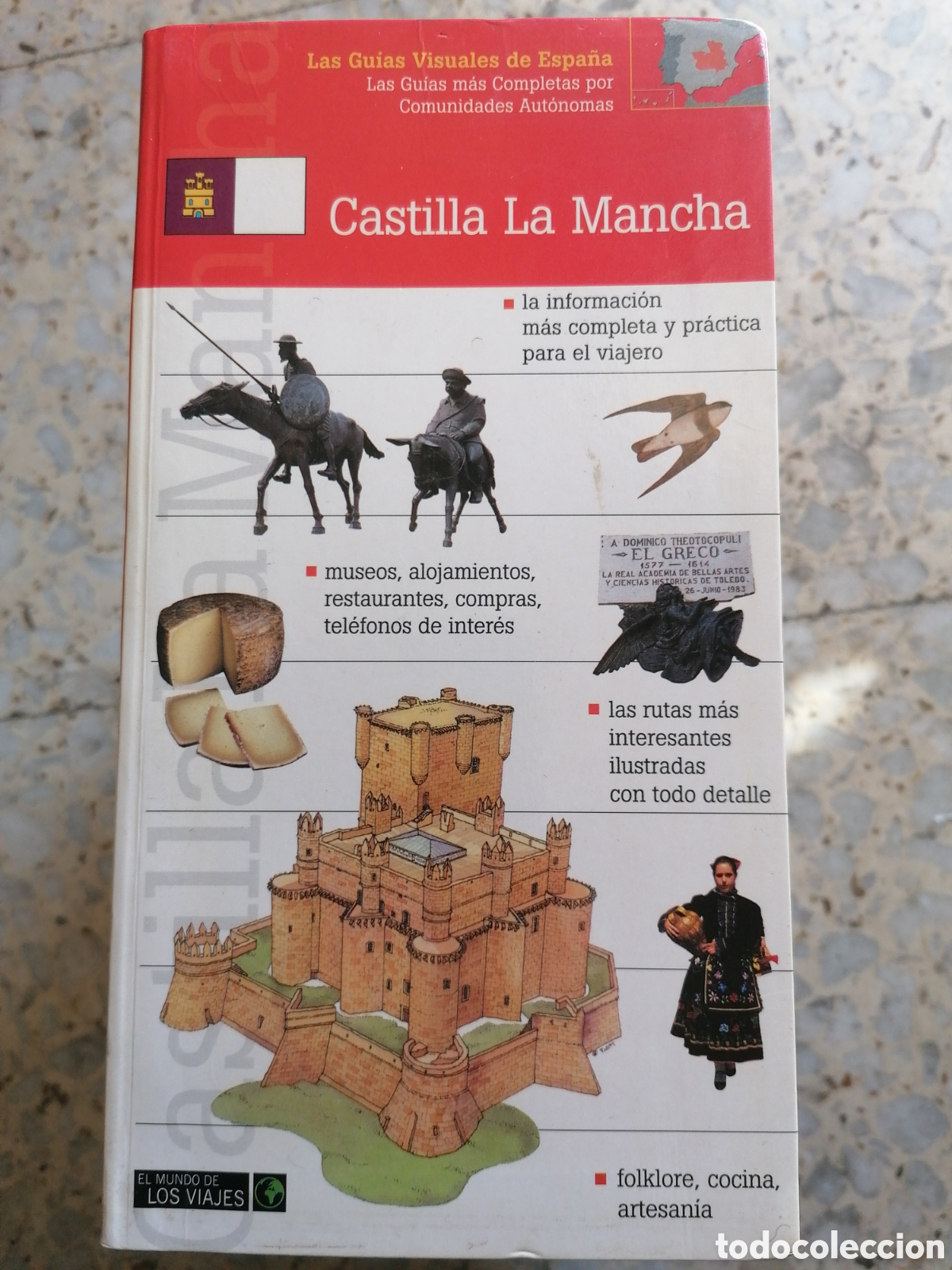 Libros de segunda mano: LAS GUIAS VISUALES DE ESPA&Ntilde;A CASTILLA LA MANCHA