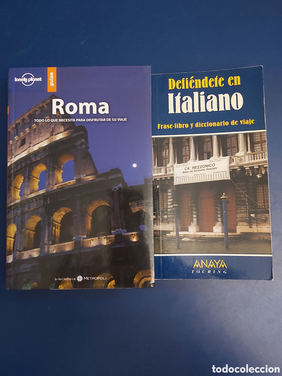 Libri di seconda mano: GU&Iacute;AS ROMA # DEFI&Eacute;NDETE EN ITALIANO METROPOLI LONELY PLANET 2005 / ANAYA TOURING 1992