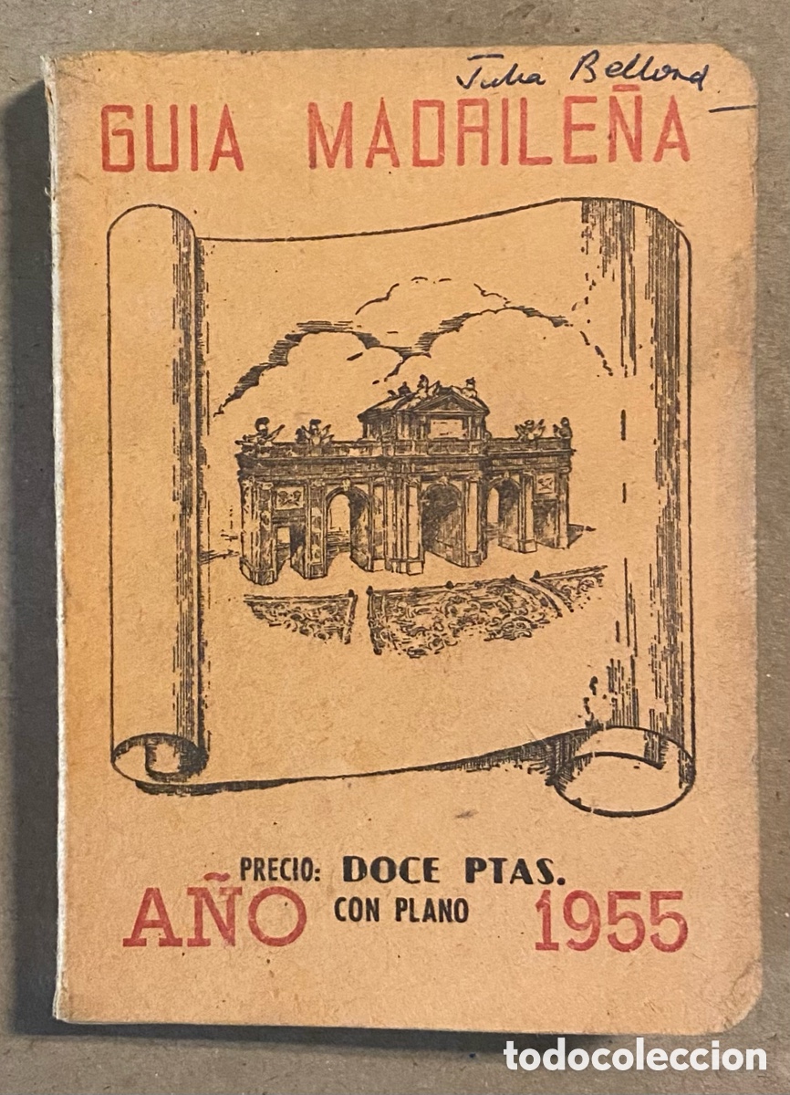 Gebrauchte B&uuml;cher: GU&Iacute;A MADRILE&Ntilde;A A&Ntilde;O 1955.