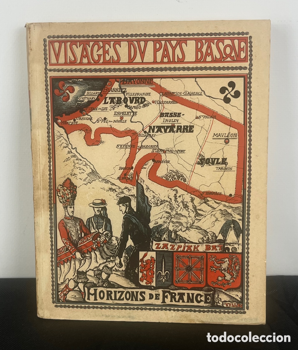 Libros de segunda mano: VISAGE DU PAIS BASQUE - GAETAN BERNOVILLE - PAIS VASCO -