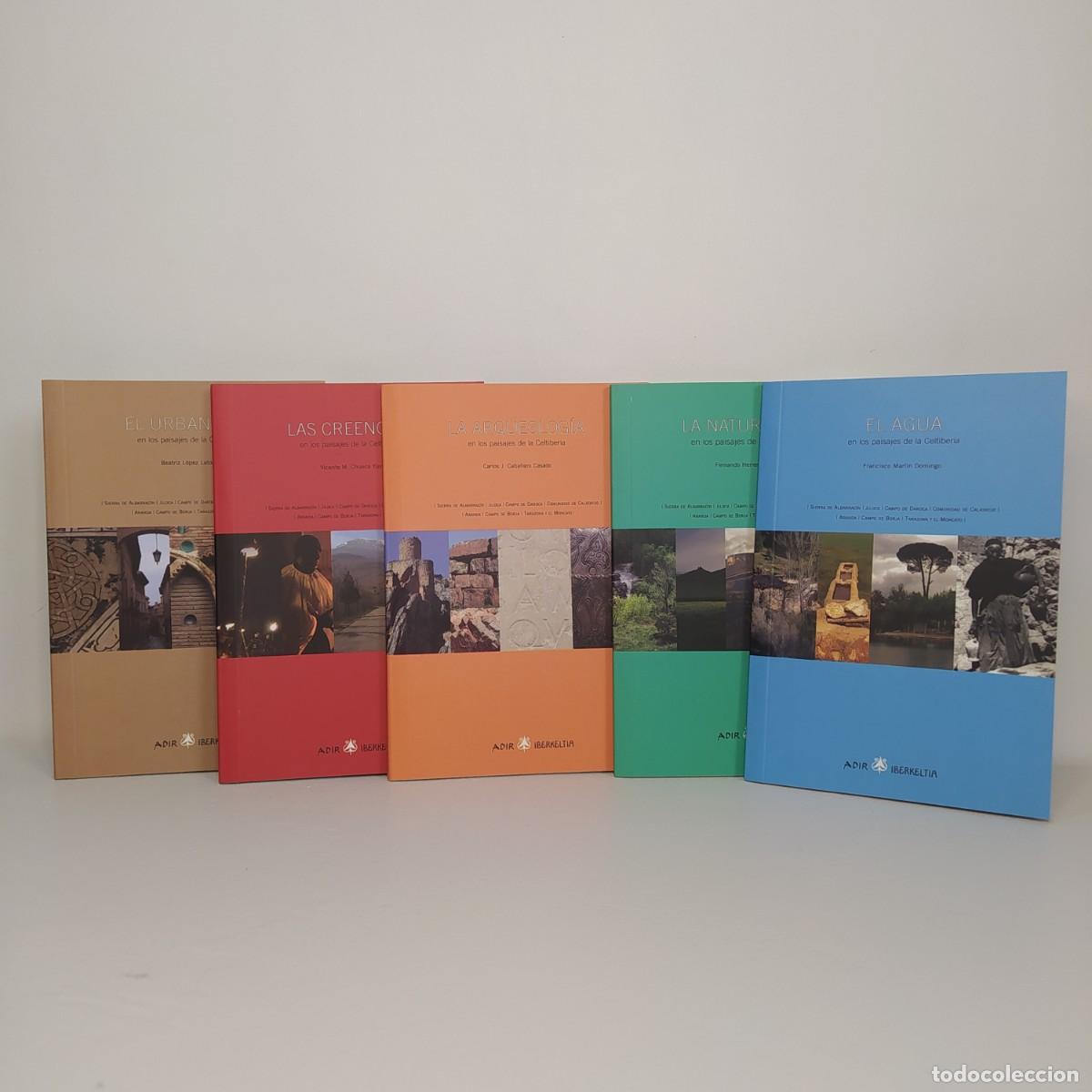 Libros de segunda mano: El agua/ La Naturaleza/ La Arqueolog&iacute;a/ Las Creencias/ El Urbanismo en los paisajes de la Celtiberia