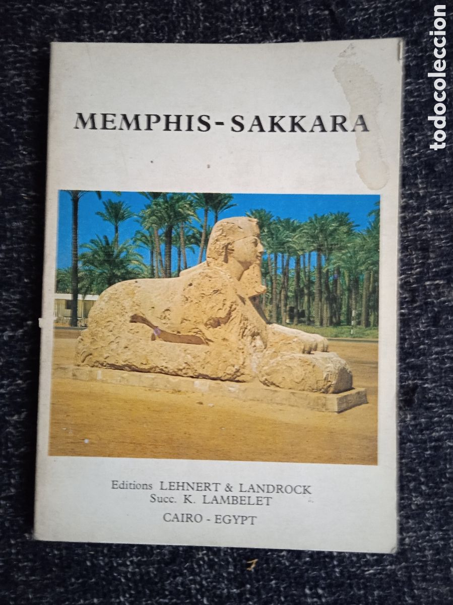 Libri di seconda mano: Memphis - Sakkara - varios idiomas - numerosas fotografias
