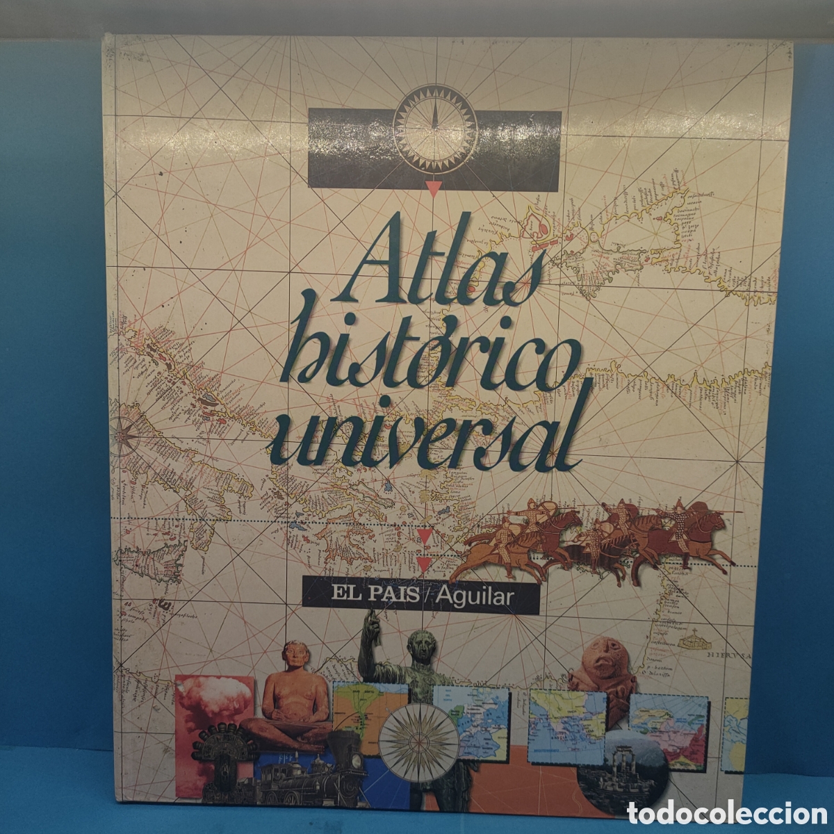 Libros de segunda mano: ATLAS HISTORICO UNIVERSAL. El Pais / Aguilar. 1995.. tapa dura. Gran tama&ntilde;o
