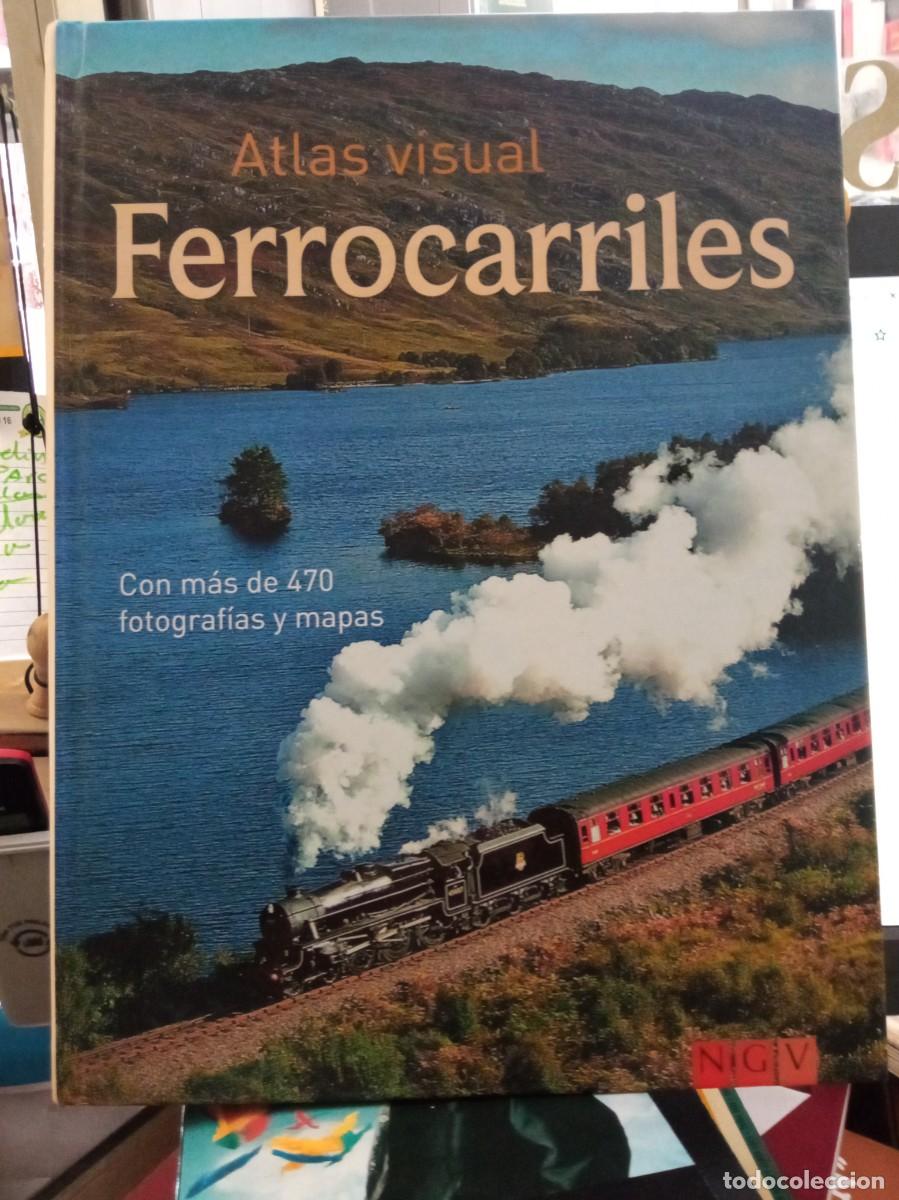 Libros de segunda mano: atlas visual ferrocarriles ed ngv - Foto 1