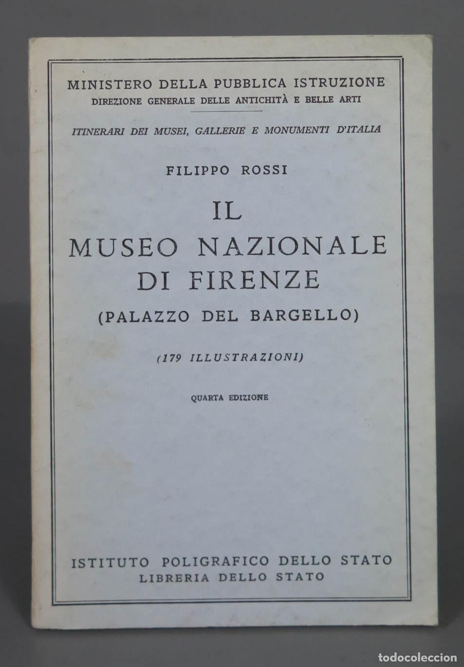 Libri di seconda mano: FILIPPO ROSSI MUSEO NAZIONALE DI FIRENZE (PALAZZO DEL BARGELLO)