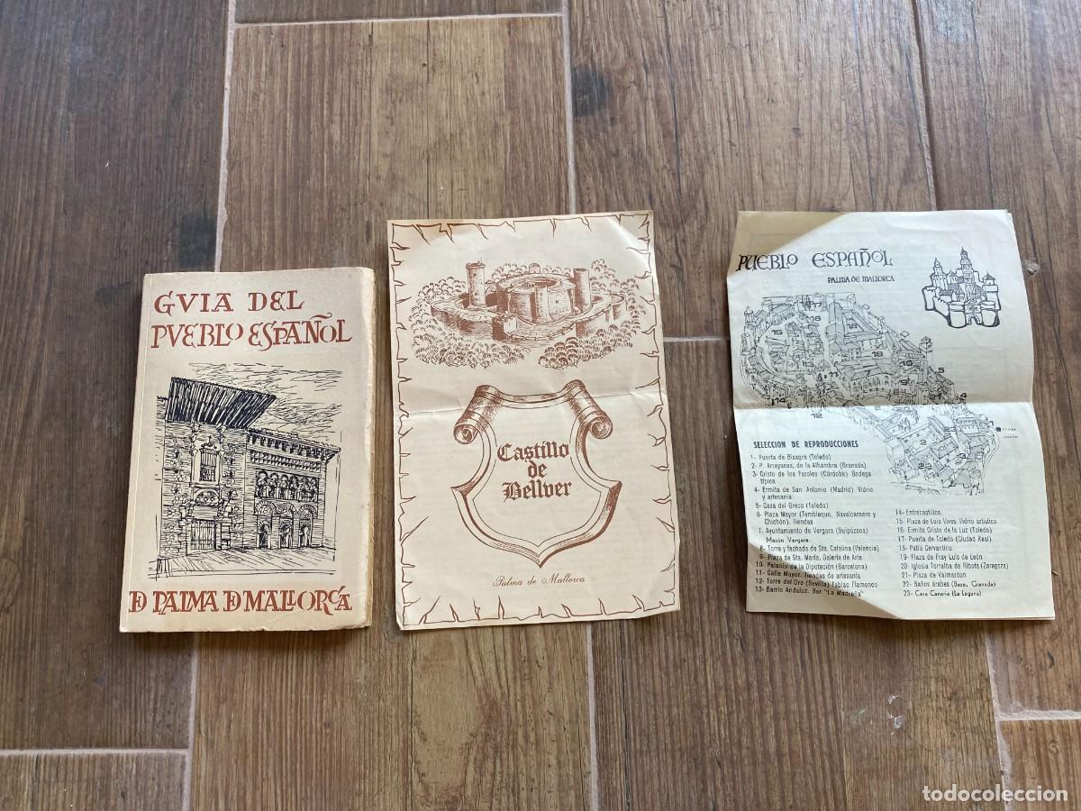 Gebrauchte B&uuml;cher: GUIA DEL PUEBLO ESPA&Ntilde;OL DE PALMA DE MALLORCA + PLANO+ CASTILLO DE BELLVER