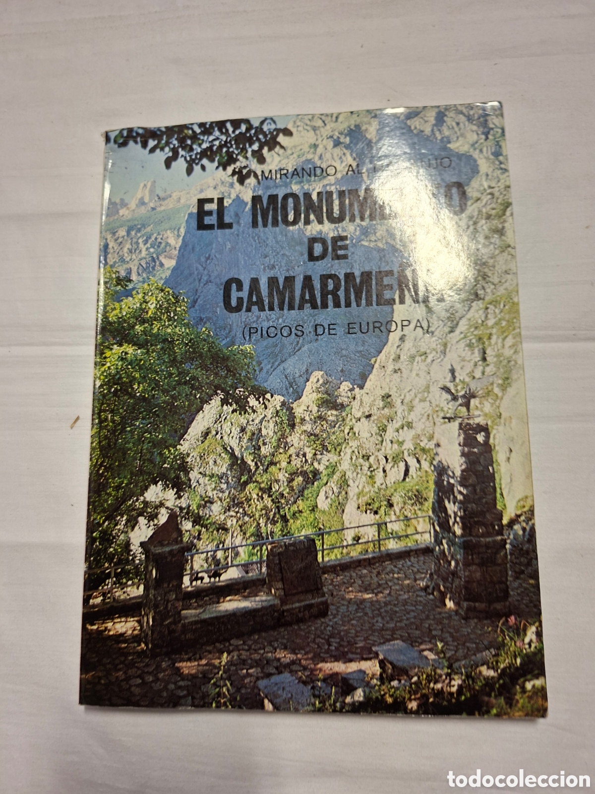 Libros de segunda mano: MIRANDO AL NARANJO EL MONUMENTO DE CAMARME&Ntilde;A(PICOS DE EUROPA).TEXTOS LUEJE.MONTA&Ntilde;A 1977