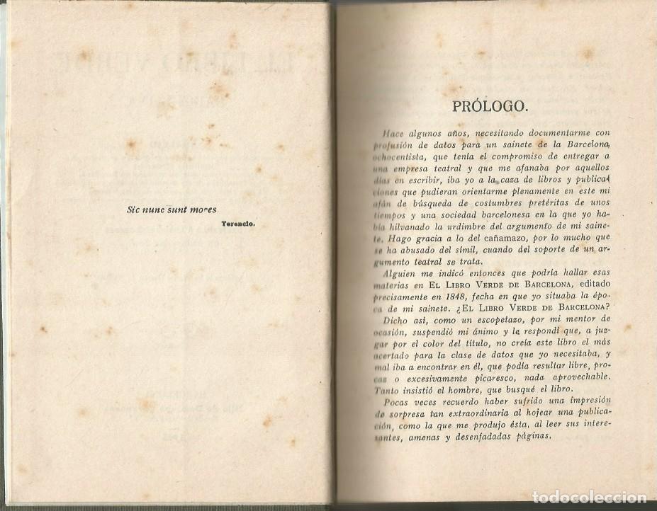 Libros de segunda mano: EL LIBRO VERDE DE BARCELONA - 1945 - Foto 3